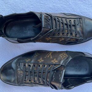 Louis Vuitton Men's Sneakers Match-Up Monogram Multicolor Size 7.5 EU/8.5 US